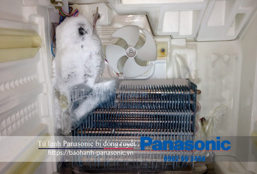 Tủ lạnh Panasonic bị đóng tuyết